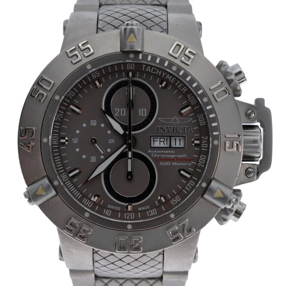 Men's 50mm Invicta Subaqua Noma III LE Titanium Auto Cal 7750 Watch! Ref: 5427! - Picture 1 of 9